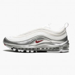Nike Women's/Men's Air Max 97 Silver White AT5458 100 Running Sneakers 