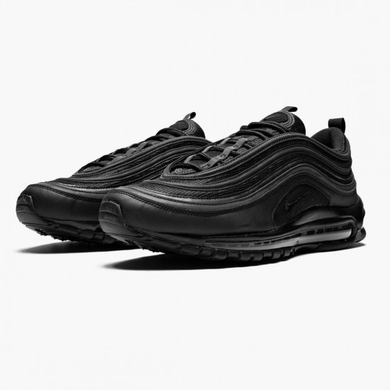 Nike Mens Air Max 97 Triple Black BQ4567 001 Running Sneakers