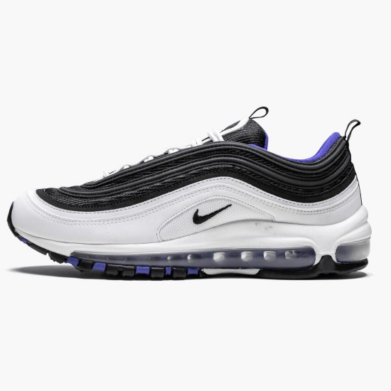 Nike Womens/Mens Air Max 97 White Black Persian Violet 921522 102 Running Sneakers