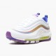 Nike Womens Air Max 97 White Iridescent Stripes CW2456 100 Running Sneakers