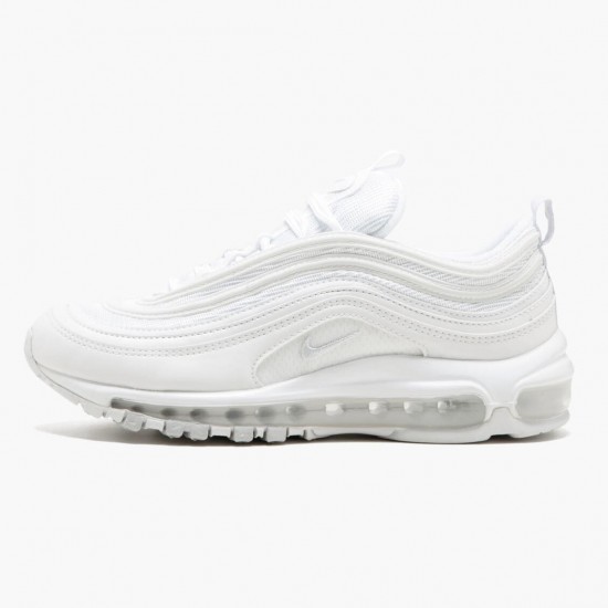 Nike Womens/Mens Air Max 97 White Pure Platinum 921733 100 Running Sneakers