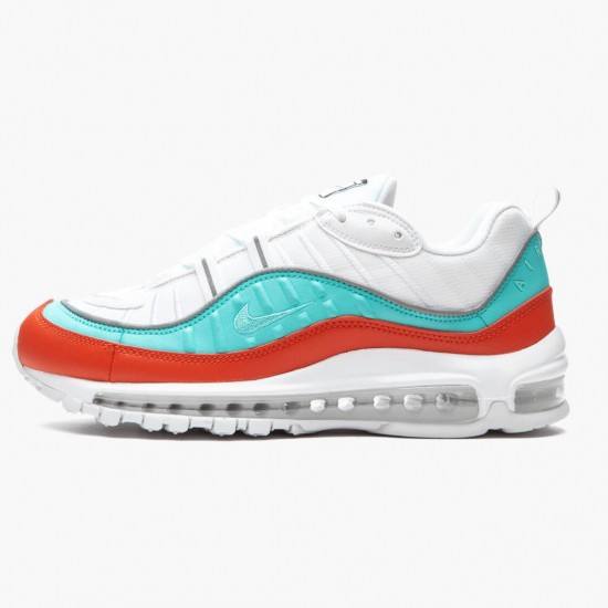 Nike Womens Air Max 98 Cosmic Clay Light Aqua AT6640 801 Running Sneakers