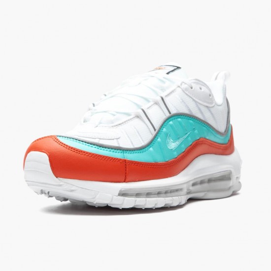 Nike Womens Air Max 98 Cosmic Clay Light Aqua AT6640 801 Running Sneakers