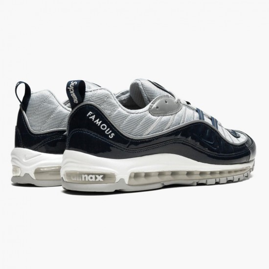 Nike Womens/Mens Air Max 98 Supreme Obsidian 844694 400 Running Sneakers