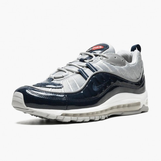 Nike Womens/Mens Air Max 98 Supreme Obsidian 844694 400 Running Sneakers