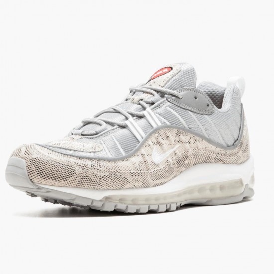 Nike Womens/Mens Air Max 98 Supreme Snakeskin 844694 100 Running Sneakers