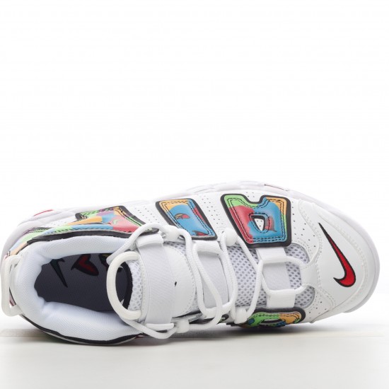 Nike Air More Uptempo Peace Love Swoosh DM8150-100 Casual Shoes