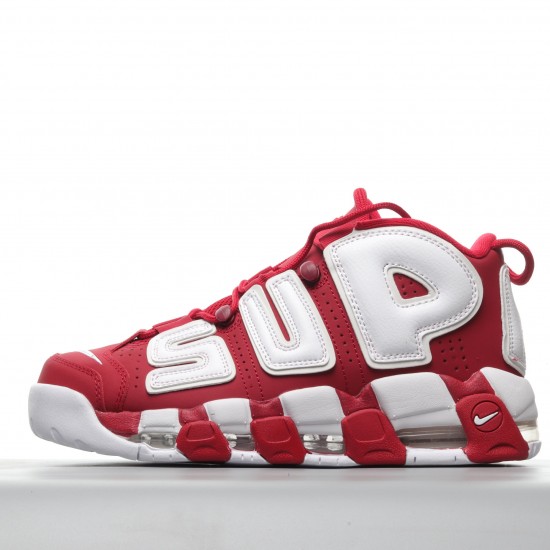 Nike Air More Uptempo Supreme Red 902290-600 Casual Shoes