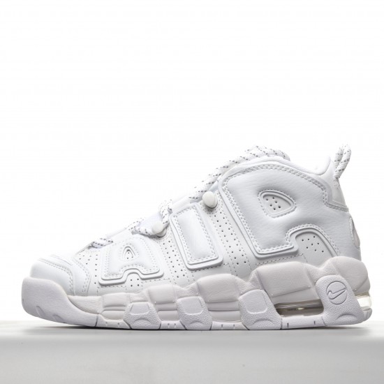 Nike Air More Uptempo Triple White 921948-100 Casual Shoes