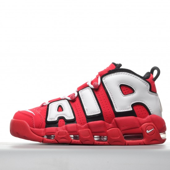 Nike Air More Uptempo University Red Black White (GS) CD9402-600 Casual Shoes