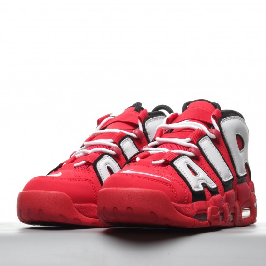 Nike Air More Uptempo University Red Black White (GS) CD9402-600 Casual Shoes