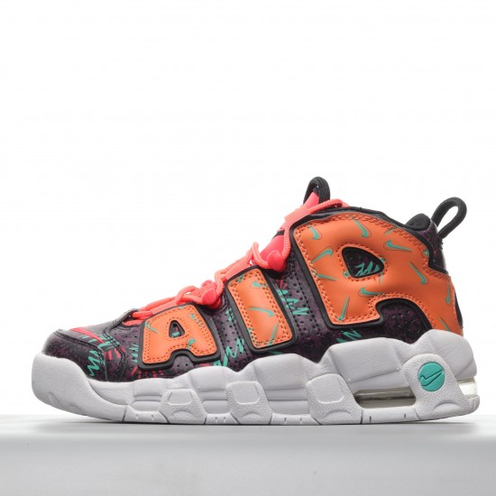 Nike Air More Uptempo What The 90s (GS) AT3408-800 Casual Shoes