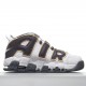 Nike Air More Uptempo White Anthracite Snakeskin (GS) CQ4583-100 Casual Shoes