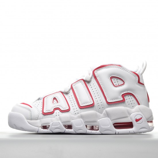 Nike Air More Uptempo White Varsity Red 921948-102 Casual Shoes