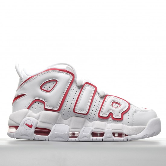 Nike Air More Uptempo White Varsity Red 921948-102 Casual Shoes