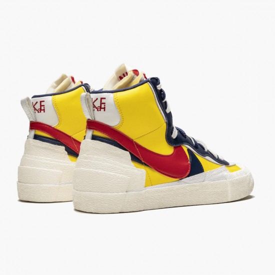 Nike Womens/Mens Blazer Mid sacai Snow Beach BV0072 700 Running Sneakers