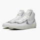 Nike Womens/Mens Blazer Mid sacai White Grey BV0072 100 Running Sneakers