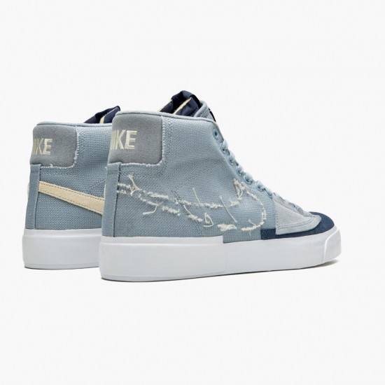 Nike Womens/Mens SB Blazer Mid Edge Hack Pack Obsidian Mist CI3833 401 Running Sneakers