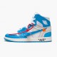 Nike Mens Air Jordan 1 Retro High Off White University Blue AQ0818 148 Running Sneakers