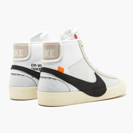 Nike Womens/Mens Blazer Mid Off White AA3832 100 Running Sneakers