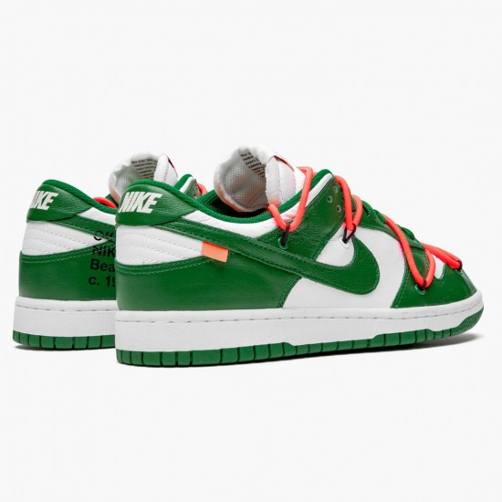 Nike Womens/Mens Dunk Low Off White Pine Green CT0856 100 Running Sneakers