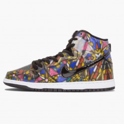 Nike Women's/Men's Dunk SB High Cncpts Stained Glass 313171 606 Running Sneakers