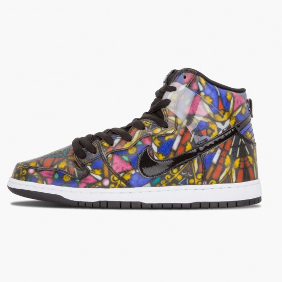 Nike Womens/Mens Dunk SB High Cncpts Stained Glass 313171 606 Running Sneakers