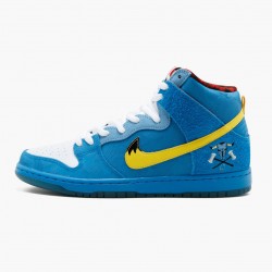 Nike Men's Dunk SB High Familia Blue Ox 313171 471 Running Sneakers