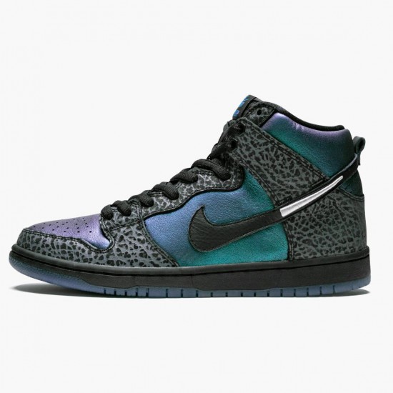 Nike Womens/Mens SB Dunk High Black Sheep Hornet BQ6827 001 Running Sneakers