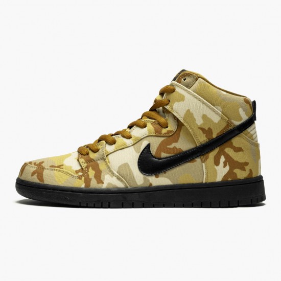 Nike Womens/Mens SB Dunk High Pro Desert Camo BQ6826 200 Running Sneakers