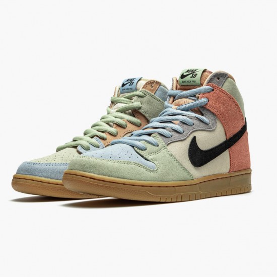 Nike Womens/Mens SB Dunk High Spectrum CN8345 001 Running Sneakers