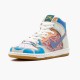 Nike Womens/Mens SB Dunk High Thomas Campbell What the Dunk 918321 381 Running Sneakers