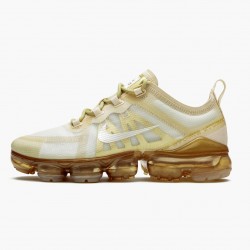 Nike Women's Air VaporMax 2019 Cream Light Bone AR6632 101 Running Sneakers 