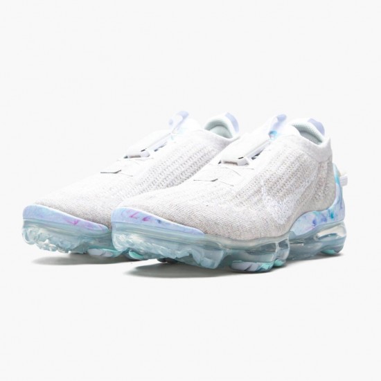 Nike Womens/Mens Air VaporMax 2020 Flyknit Summit White CJ6740 100 Running Sneakers