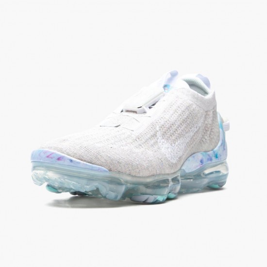 Nike Womens/Mens Air VaporMax 2020 Flyknit Summit White CJ6740 100 Running Sneakers