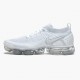 Nike Womens/Mens Air VaporMax Flyknit 2 White Vast Grey 942842 105 Running Sneakers