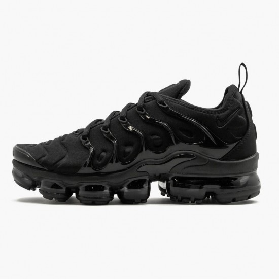 Nike Mens Air VaporMax Plus Triple Black 924453 004 Running Sneakers