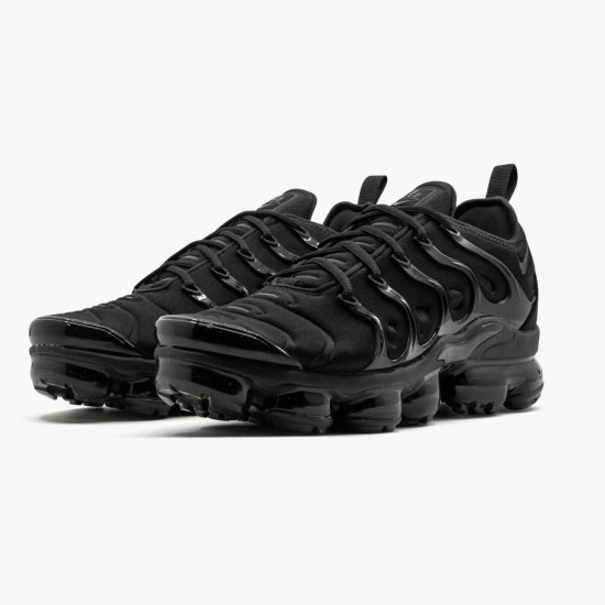 Nike Mens Air VaporMax Plus Triple Black 924453 004 Running Sneakers