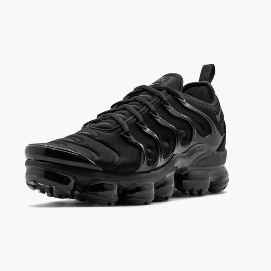 Nike Mens Air VaporMax Plus Triple Black 924453 004 Running Sneakers