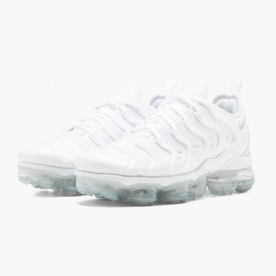 Nike Mens Air VaporMax Plus White 924453 100 Running Sneakers