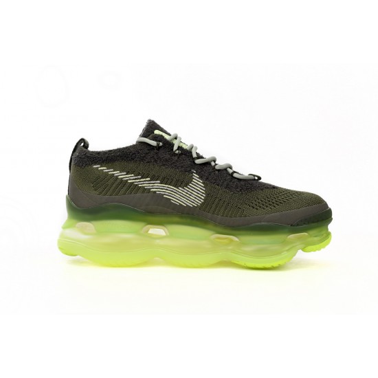 Nike Air Max Scorpion Flyknit Army Green Shoes For Men DJ4701-300