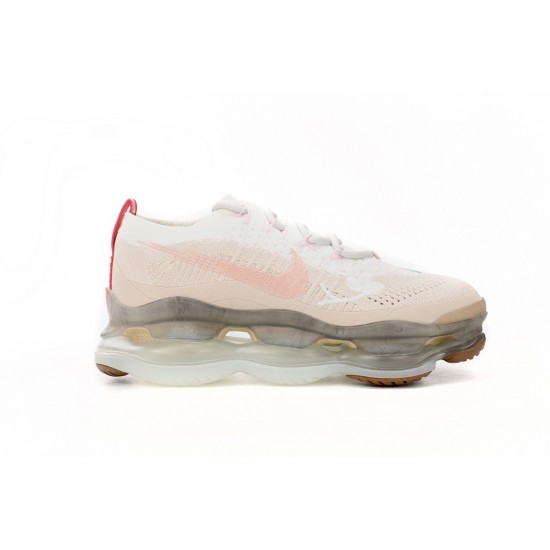 Nike Air Max Scorpion Flyknit Beige Pink Shoes For Women FD4339-180