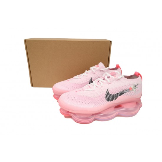 Nike Air Max Scorpion Flyknit Black Pink Shoes For Women FN8925-696