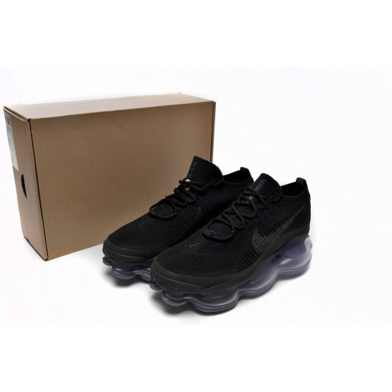 Nike Air Max Scorpion Flyknit Black Shoes For W/M DR0888-001