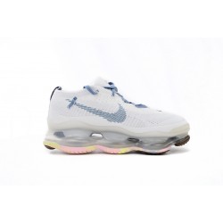 Nike Air Max Scorpion Flyknit Denim White Blue Shoes For WM FJ7736-141