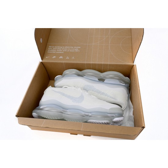 Buy Nike Air Max Scorpion Flyknit Lemon All White Shoes For WM DJ4702-100 Online Store