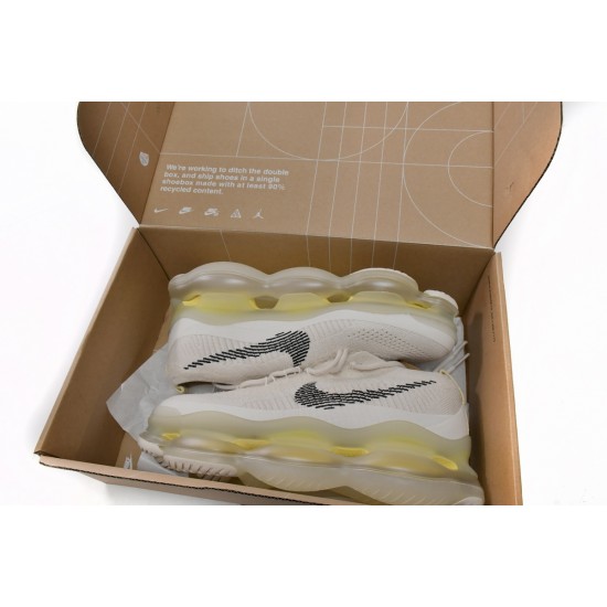 Shop Nike Air Max Scorpion Flyknit Lemon Wash White Shoes For WM DJ4701-001 Sale