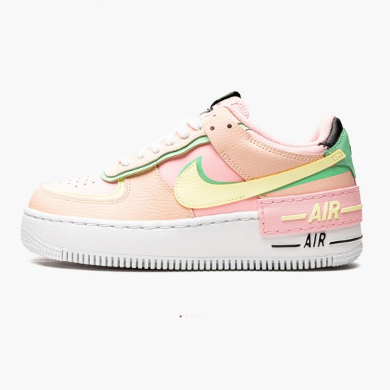 Nike Womens Air Force 1 Low Shadow Arctic Punch Running Sneakers CU8591-601