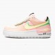 Nike Womens Air Force 1 Low Shadow Arctic Punch Running Sneakers CU8591-601