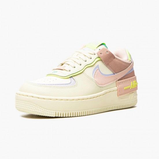 Nike Womens Air Force 1 Shadow Cashmere Running Sneakers CI0919-700